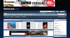 Desktop Screenshot of fiskesnack.com