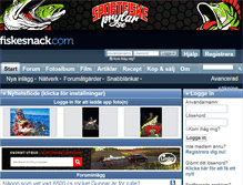 Tablet Screenshot of fiskesnack.com
